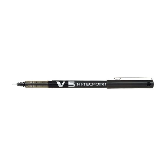 Pilot Μαρκαδόρος V5 Hi-Tecpoint 0.5mm Μαύρος
