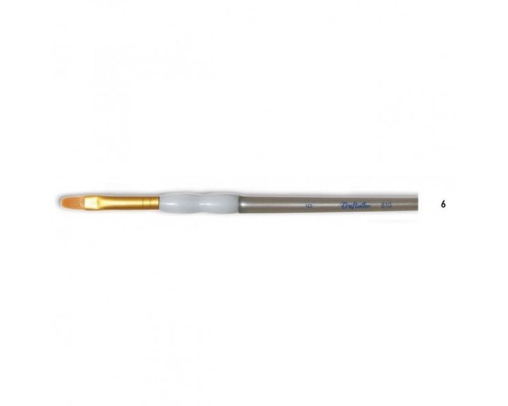 Πινέλο Χειροτεχνίας Craftistico 810 Soft-Grip Πλακέ Νο6