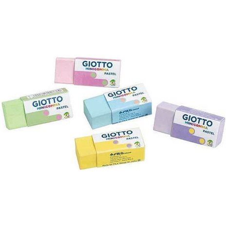 Γόμα Giotto Pastel Χρώματα 000233900