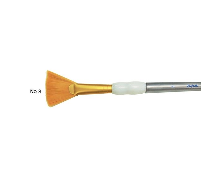 Πινέλο Χειροτεχνίας Craftistico 850 Soft-Grip Βεντάλια Νο8