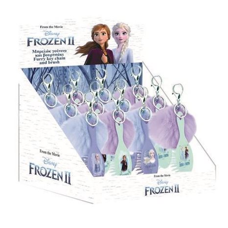 Βούρτσα Με Μπρελόκ Pom Pom Frozen 2 000562478