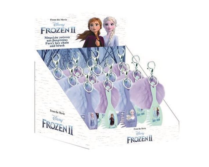 Βούρτσα Με Μπρελόκ Pom Pom Frozen 2 000562478
