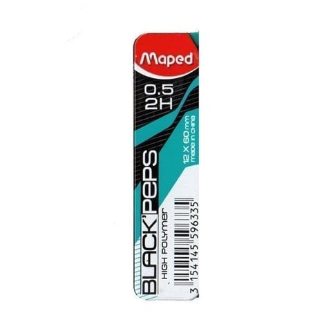 Μύτες Μηχανικών Μολυβιών Maped 0.5mm 2H