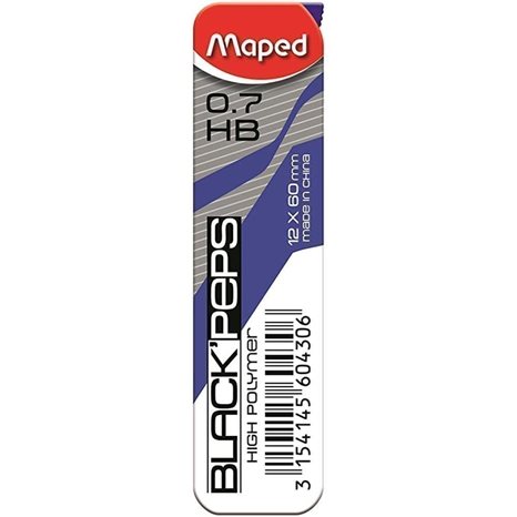 Μύτες Μηχανικών Μολυβιών Maped 0.7mm HB