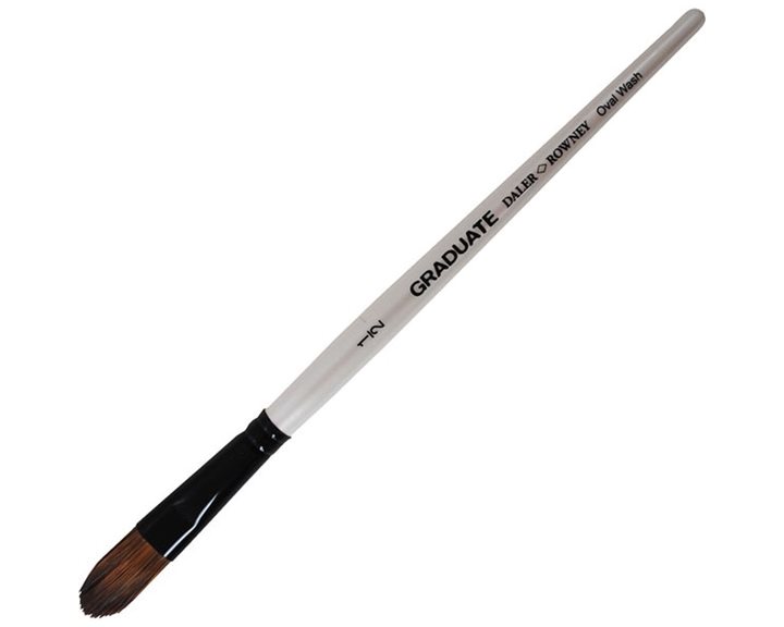 Πινέλο Graduate Daler Rowney Synthetic Oval Wash 1 212154100
