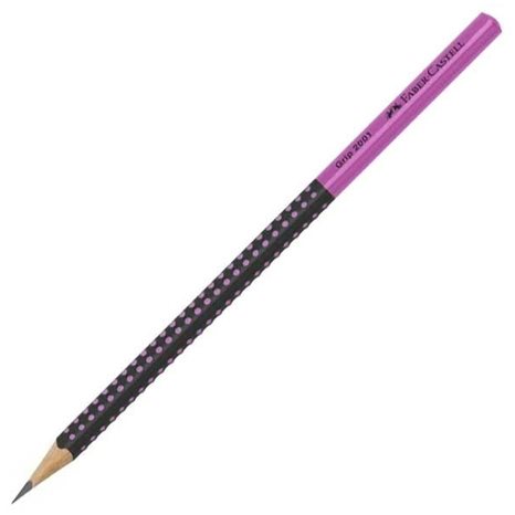 Μολύβι Grip Faber Castell Δίχρωμο Μαύρο/Ροζ 517011