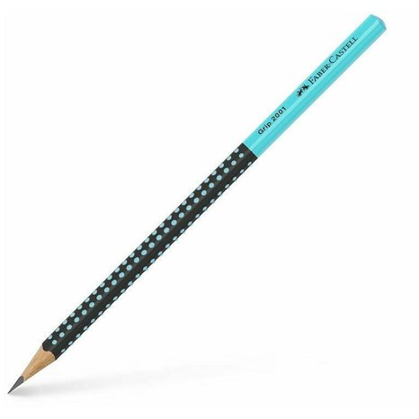 Μολύβι Grip Faber Castell Δίχρωμο Μαύρο/Τιρκουάζ 517012