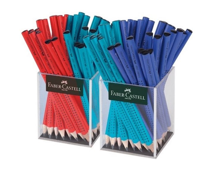 Μολύβι Faber Castell Jumbo Grip Kόκκινο 111921