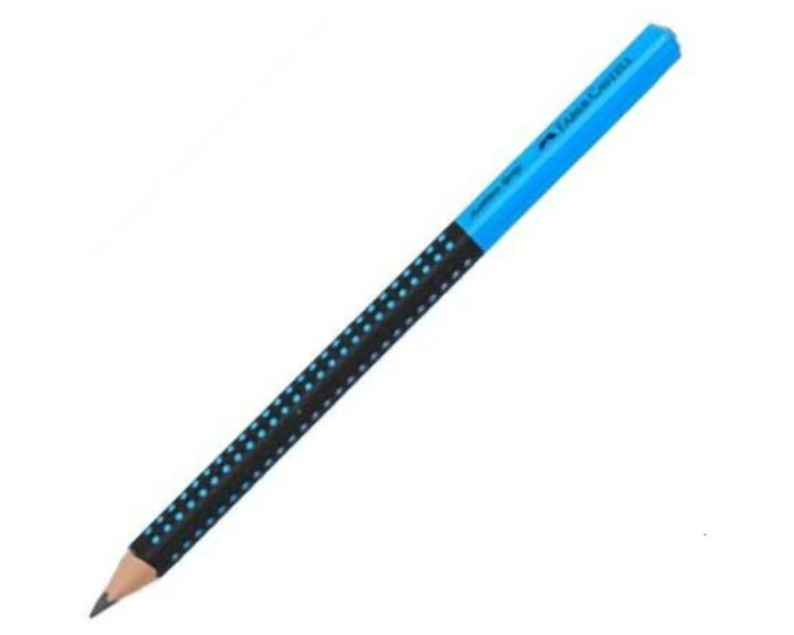Μολύβι Grip Faber Castell Δίχρωμο Μαύρο/Μπλε 517010