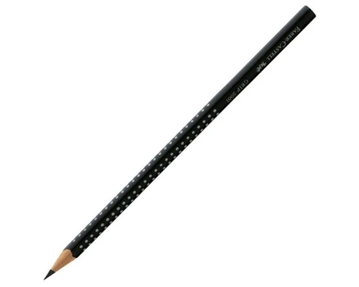 Μολύβι Faber-Castell Τριγωνικό Grip 2001 Μαύρο 217000
