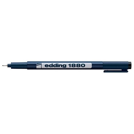 Μαρκαδόρος Edding 1880 Σχεδίου 0.2mm Μαύρο