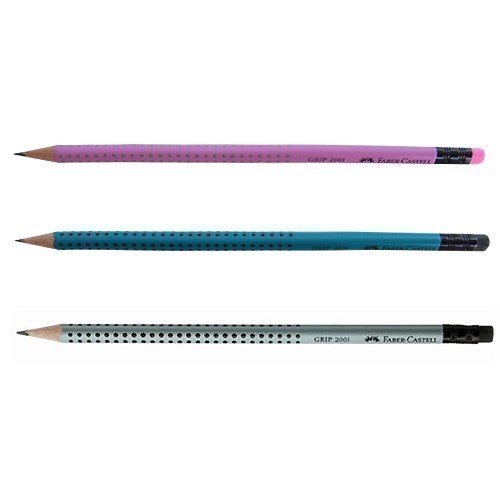 Μολύβι Με Γόμα Faber-Castell Grip 2001 HB