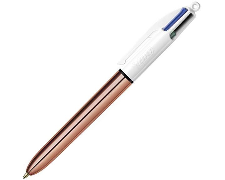 Στυλό Bic 4Colour Shine Rose Gold 1,0mm