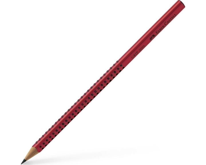 Μολύβι Faber-Castell Τριγωνικό Grip 2001 Κόκκινο 217033