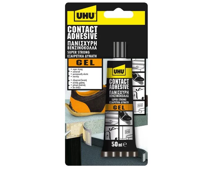 Βενζινόκολλα UHU Contact Glue Gel 50ml