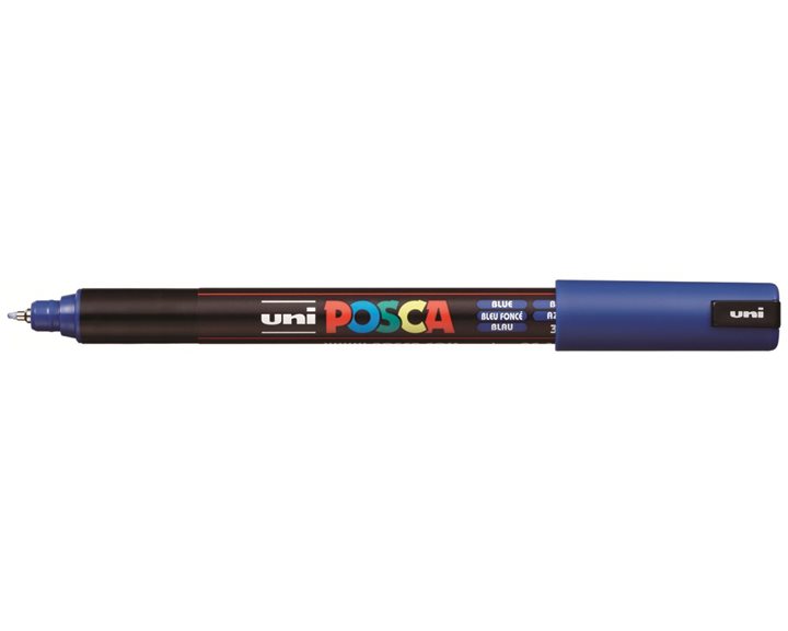 Μαρκαδόρος Uni Posca PC-1MR Μπλε