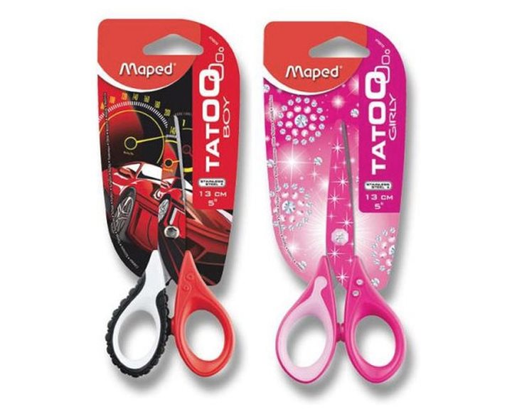 Ψαλίδι Maped Tatoo Girly13cm 470010