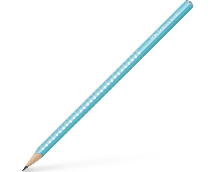 Μολύβι Τριγωνικό Faber Castell Sparkle Καλοκαίρι Turquoise