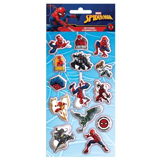 Αυτοκόλλητα Puffy Marvel Spiderman 10x22