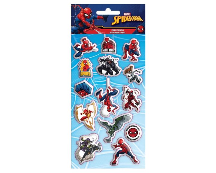 Αυτοκόλλητα Puffy Marvel Spiderman 10x22