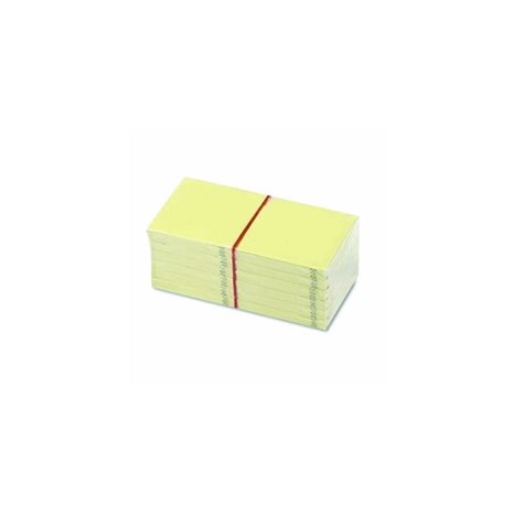 Αυτοκόλλητες Σημειώσεις Office 38x51mm 3τμχ. Χ100Φ Κίτρινο