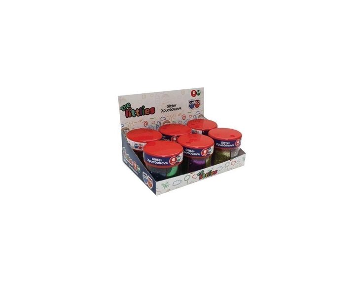 Χρυσόσκονη Glitter 6 Χρωμ. 50gr 000646025