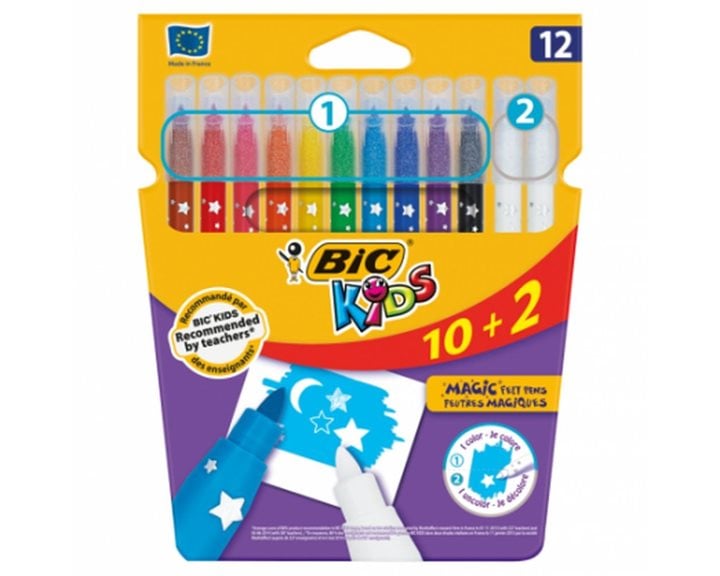 Μαγικοί Μαρκαδόροι Bic Kids 10+2
