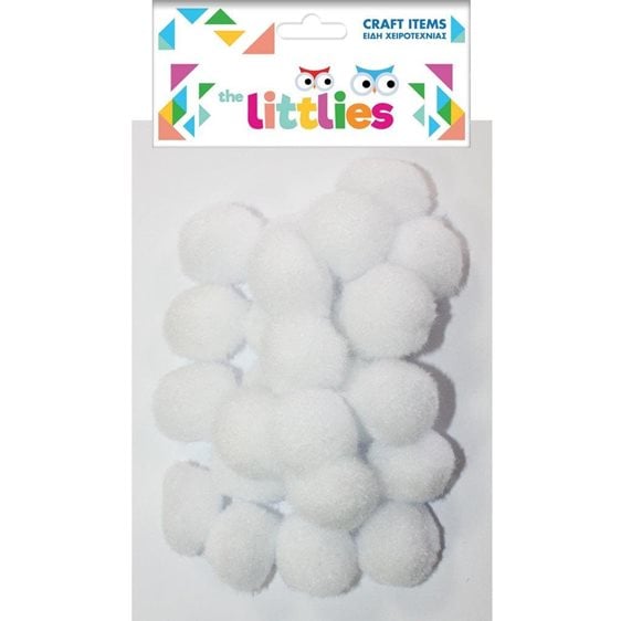 Pompons The Littlies 15mm 60τμχ