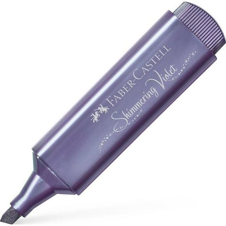 Μαρκαδόρος Υπογράμμισης Faber Castell Metallic Violet 154678