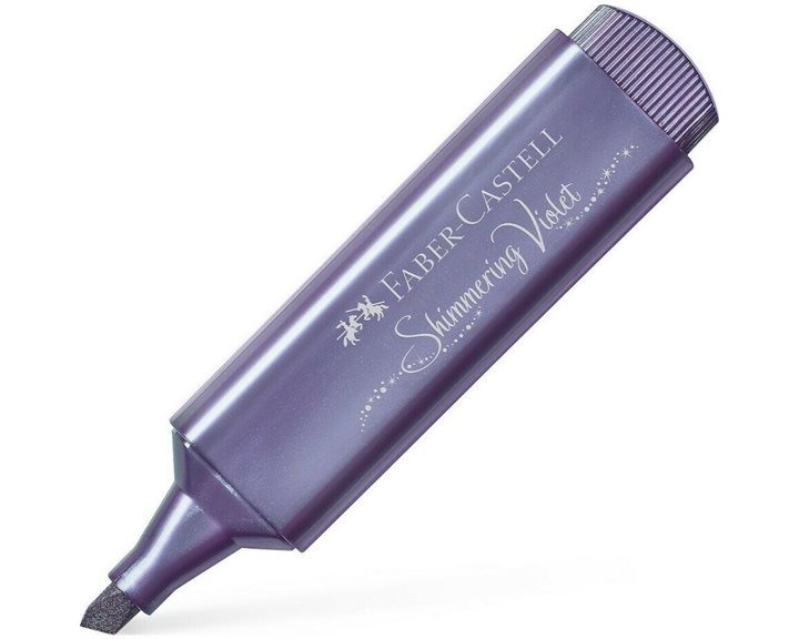 Μαρκαδόρος Υπογράμμισης Faber Castell Metallic Violet 154678