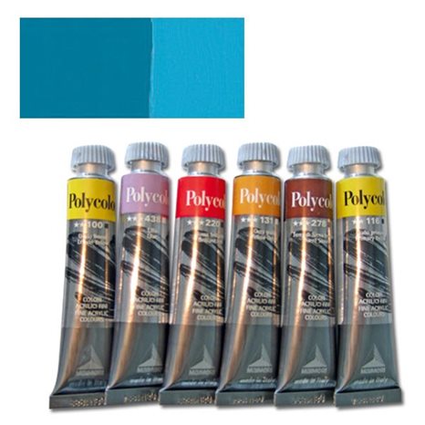 Χρώμα Ακρυλικό Maimeri Polycolor 20ml 400 Primary Blue/Cyan