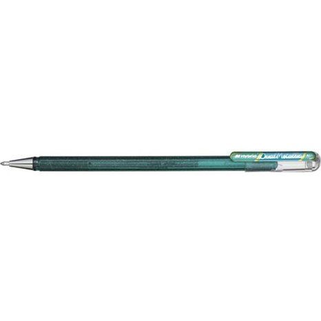 Στυλό Metallic Gel Dual Pentel K110MK Ανοιχτό Πράσινο