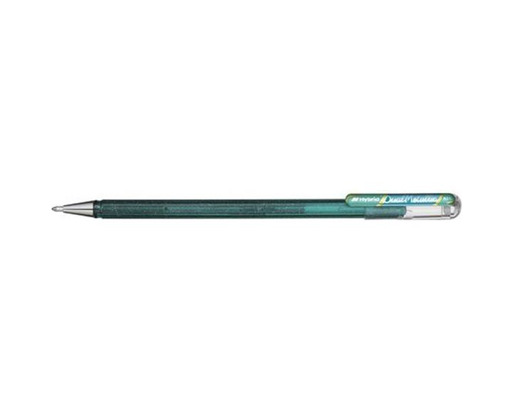 Στυλό Metallic Gel Dual Pentel K110MK Ανοιχτό Πράσινο