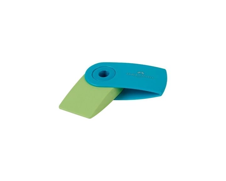 Γόμα Faber Castel Mini Sleeve Δίχρωμη 182445