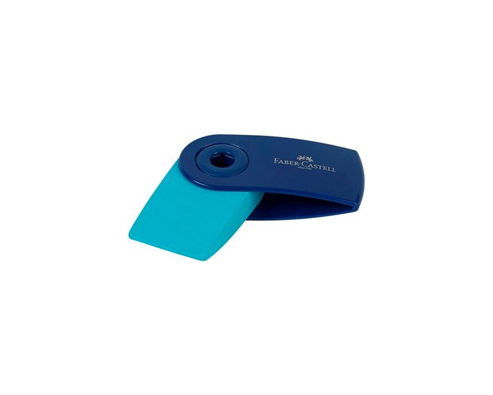 Γόμα Faber Castel Mini Sleeve Δίχρωμη 182445