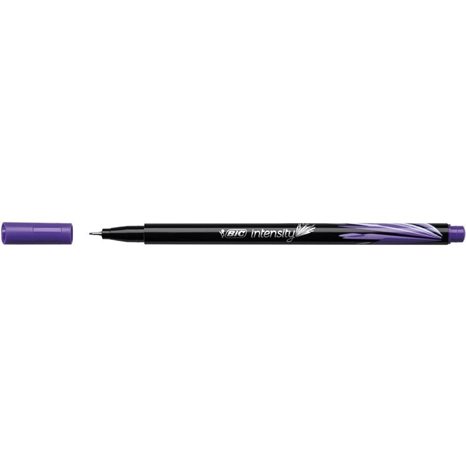 Μαρκαδόρος Bic Intensity Fine Μώβ 0,4mm