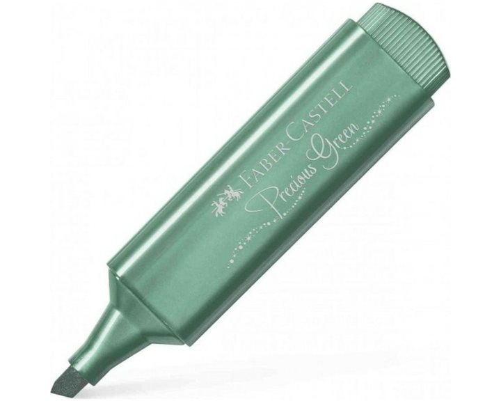Μαρκαδόρος Υπογράμμισης Faber Castell Metallic Green 154639