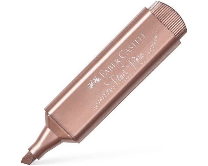 Μαρκαδόρος Υπογράμμισης Faber Castell Metallic Pearl Rose154626