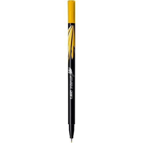 Μαρκαδόρος Bic Intensity Fine Σκούρο Κίτρινο 0,4mm