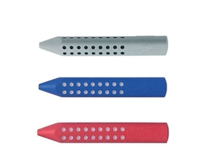 Γόμα Faber Castell Grip 2001 Μπλε Κόκκινη 187101