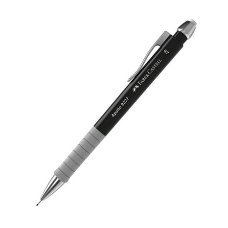 Μηχανικό Μολύβι Faber Castell Apollo 0,7mm Μαύρο 232704