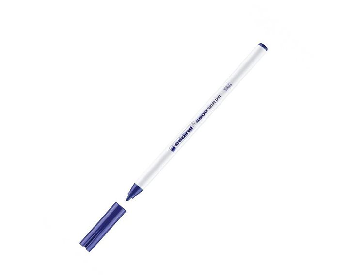 Μαρκαδόρος Edding 4600 Ανεξίτηλος Για Υφασμα T-Shirt 1mm Μπλε