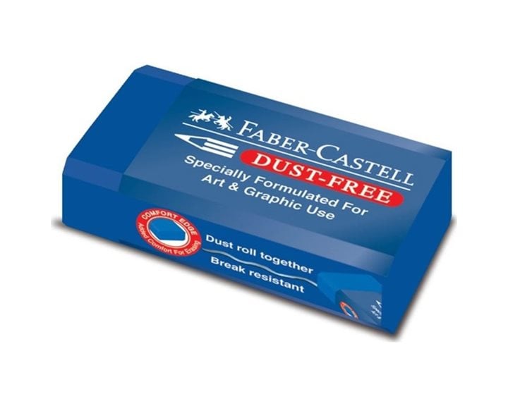ΓΟΜΑ Faber Castell Dust Free Μπλέ 187170