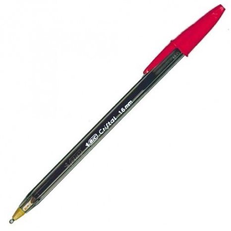 Στυλό Bic Cristal Large 1.6mm Κόκκινο