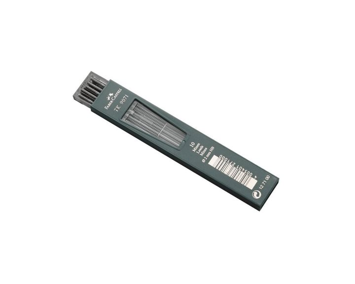 Μύτες Μηχανικού Μολυβιού Faber-Castell 10τμχ. 2mm HB 127100