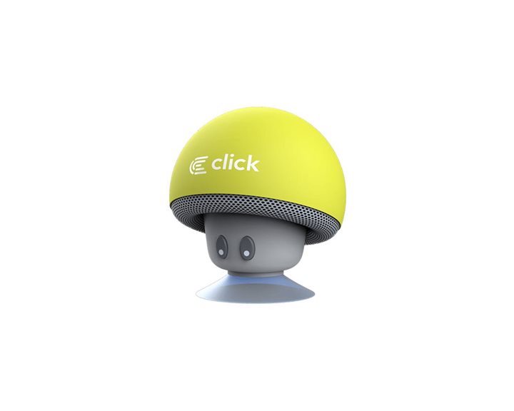 Click BS-R-M Wireless Speaker Mushroom - Green 50x50x50mm