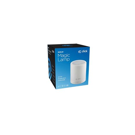 Click BS-R-L wireless speaker  lamp - white 95x122mm