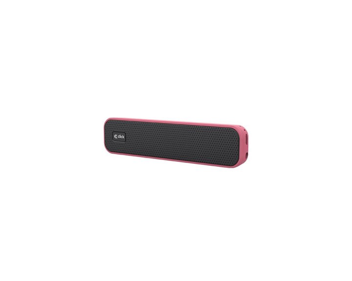 Click BS-L1-P wireless speaker with mic - pink 140x30x20mm