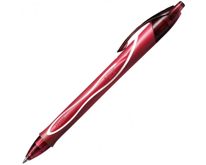 Στυλό Gel Bic Gelo Quick Dry Κόκκινο BCL B 12