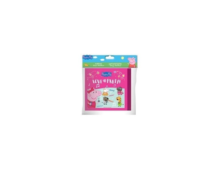Χαρτοπετσέτες Peppa 20τμχ 0482454